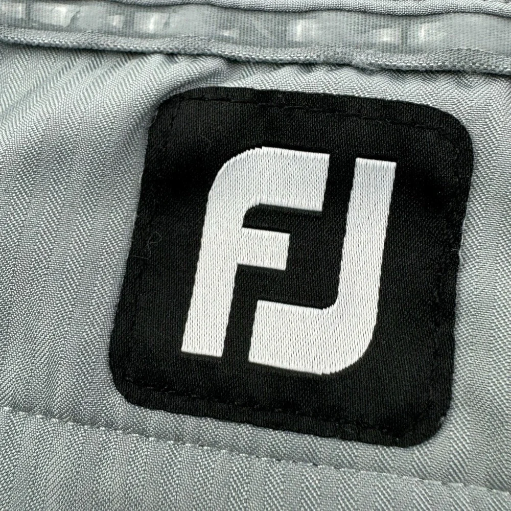 FootJoy FJ Gray Flat‎ Front Polyester Spandex Golf Short Mens Size 42X9